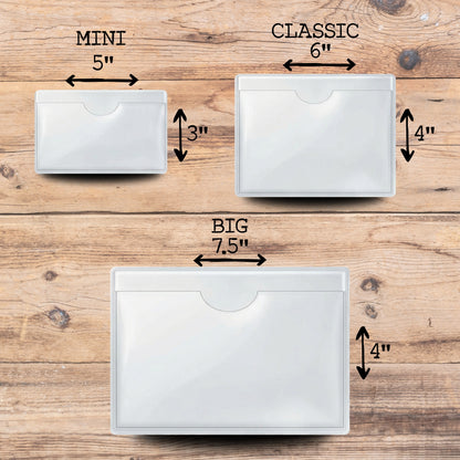 Vinyl Planner & Notebook Pockets