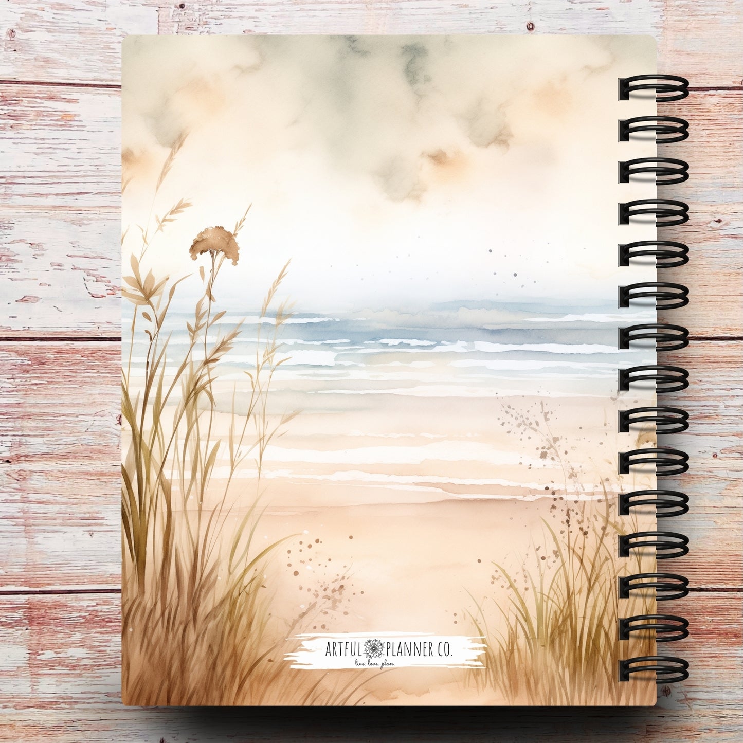 Sea View | All In One Custom Planner (Daily, Weekly & Monthly)