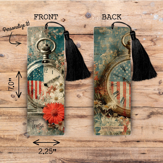 Timeless America Personalized Bookmark