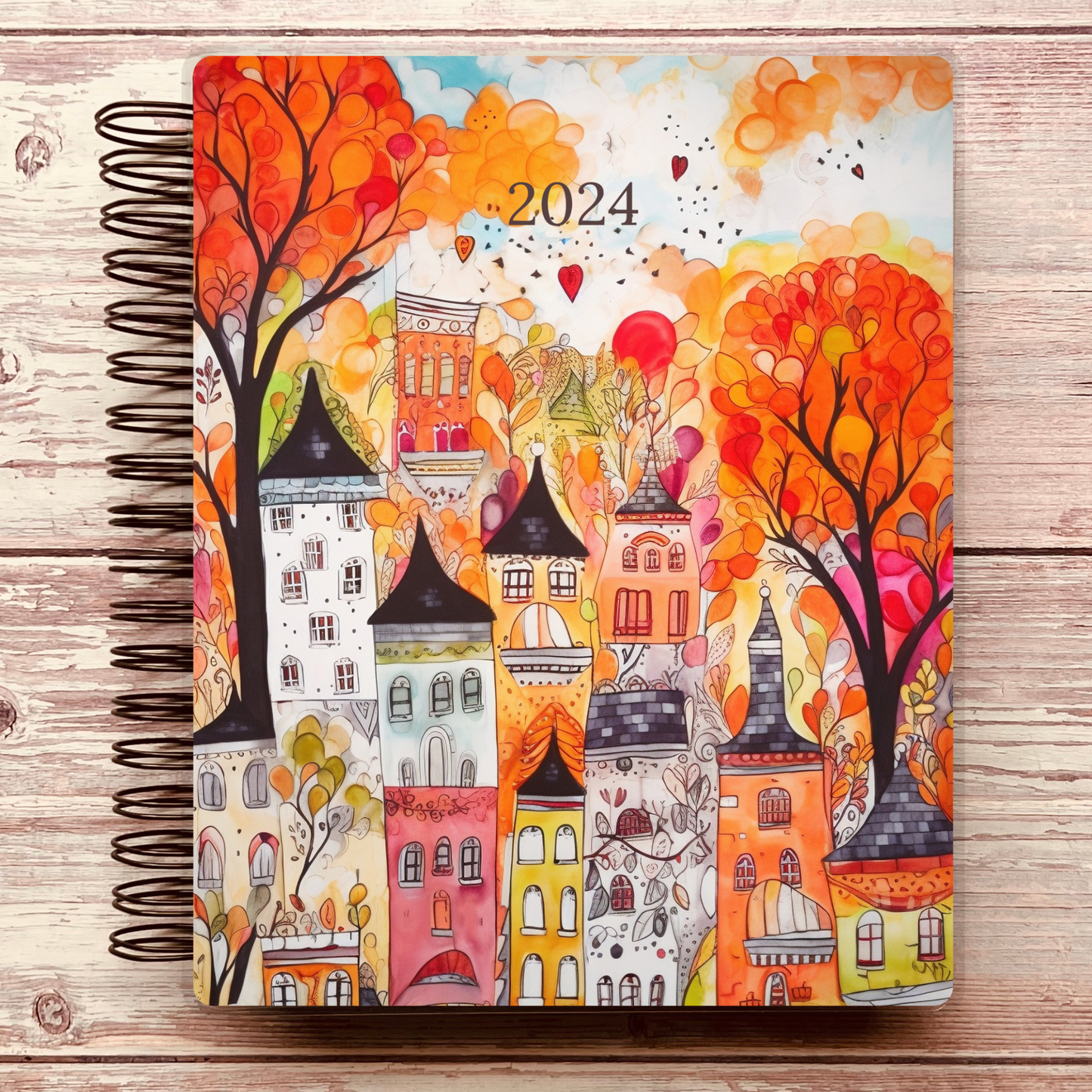 Whimsy Cityscape Custom Planner