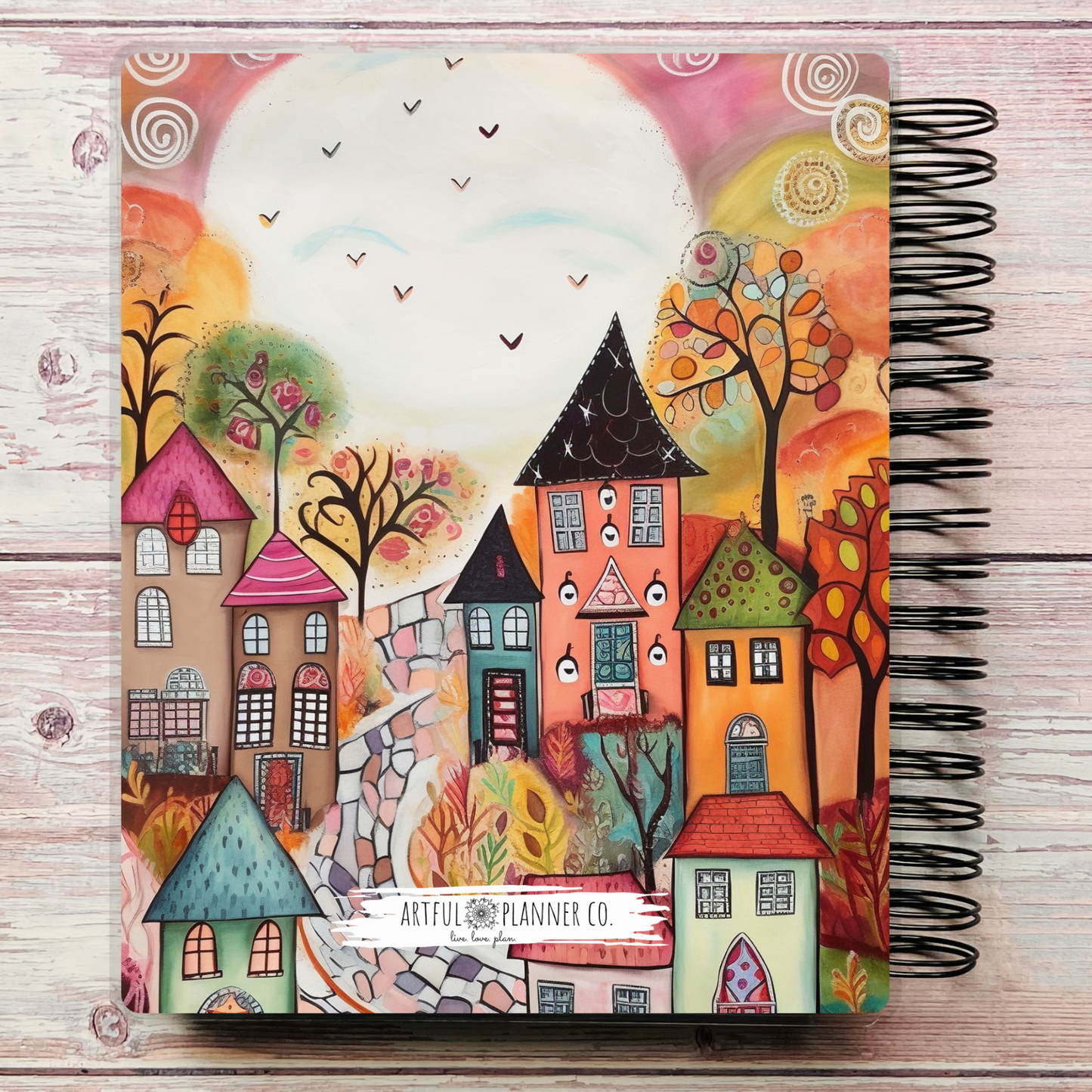 Whimsy Cityscape Custom Planner