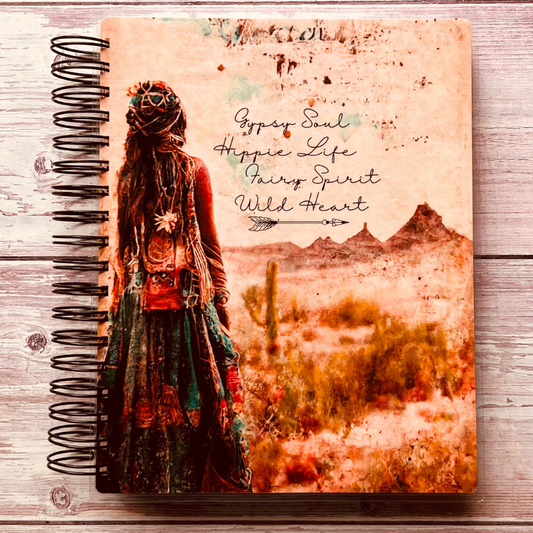 Personalized 6 Month Daily Planner | Free Spirited Boho