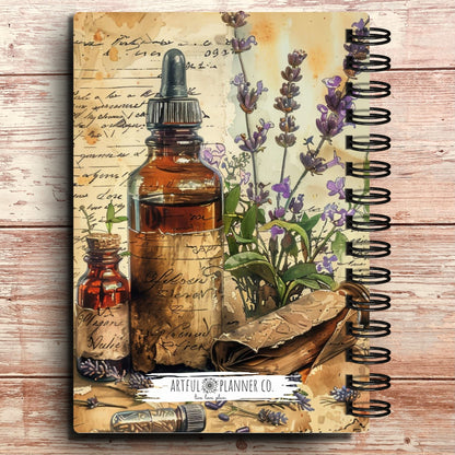 Apothecary Herbalist A5 Custom Planner