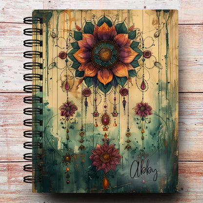 Boho Mandela | All In One Custom Planner (Daily, Weekly & Monthly)