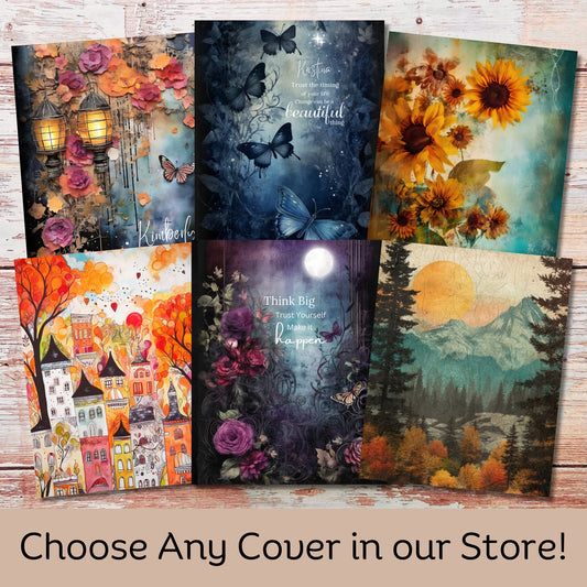 Choose Your Cover | All In One Custom Planner (Daily, Weekly & Monthly)