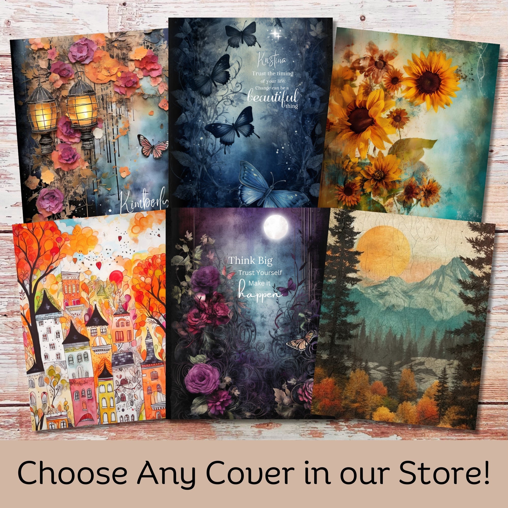 Customizable Planner Custom Personalized Planners in Multiple Layouts – Artful Planner Co.