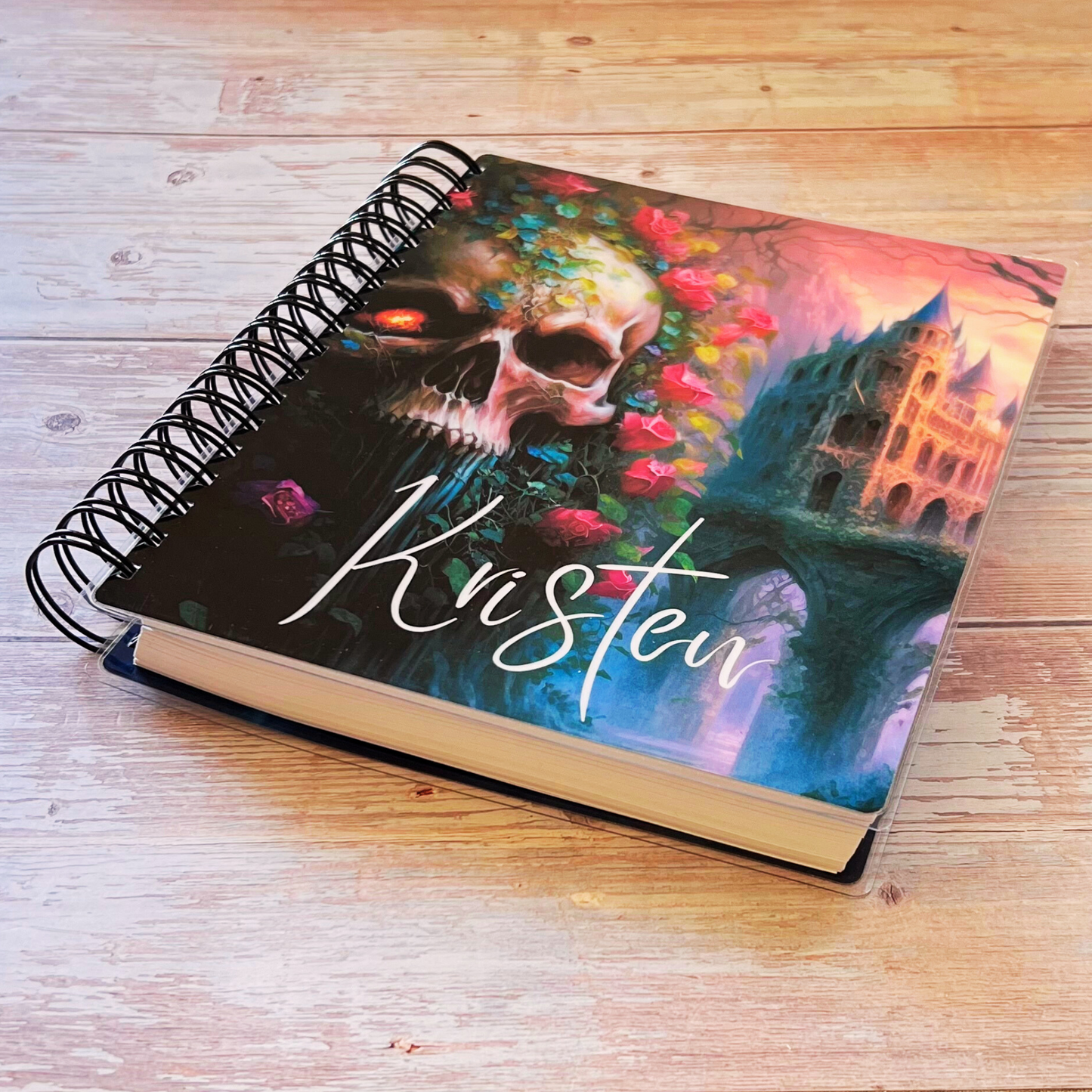 Gothic Skull Garden Personalized Planner