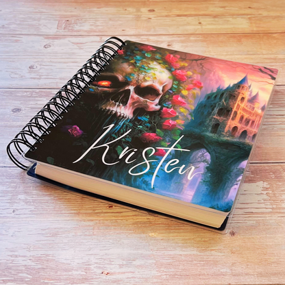 Gothic Skull Garden Personalized Planner