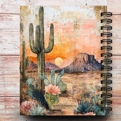 Floral Desert Custom Planner