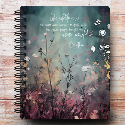 Gothic Wildflowers Custom Planner