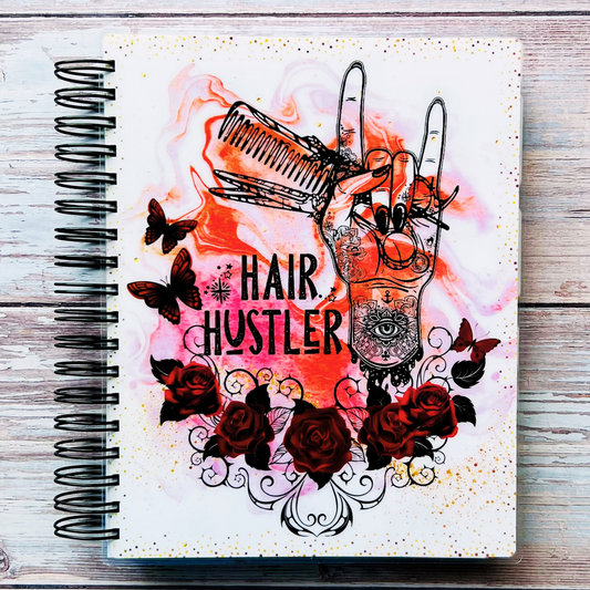 Hair Hustler Roses Personalized Planner
