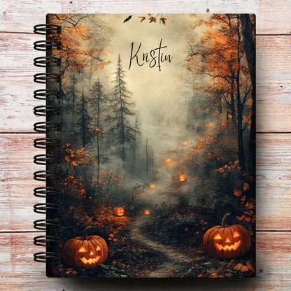 Halloween Forest Custom Planner