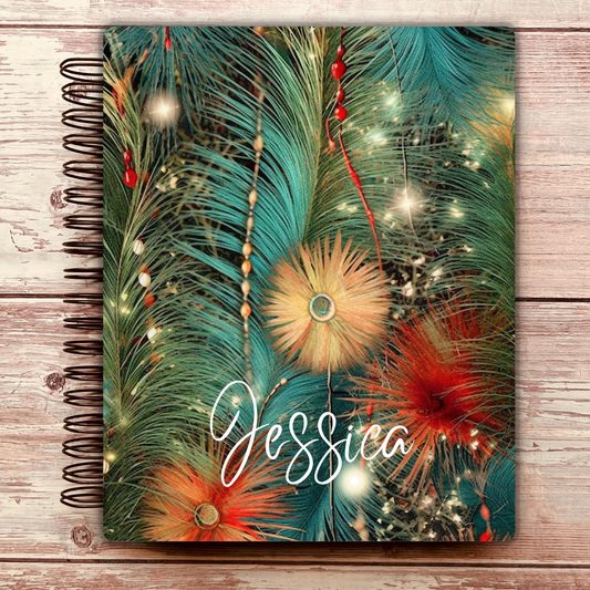 Boho Tinsel Personal Notebook Journal - Limited Edition