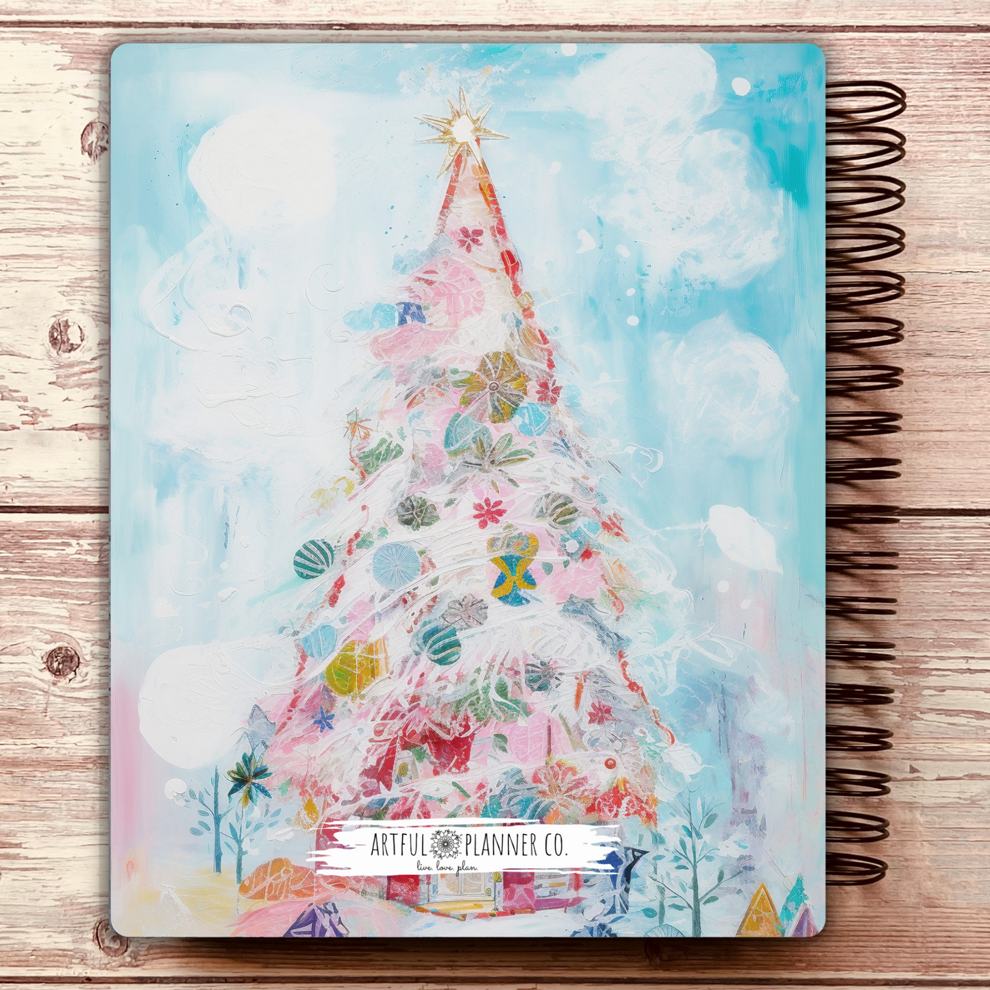 Boho Winter Personal Notebook Journal - Limited Edition