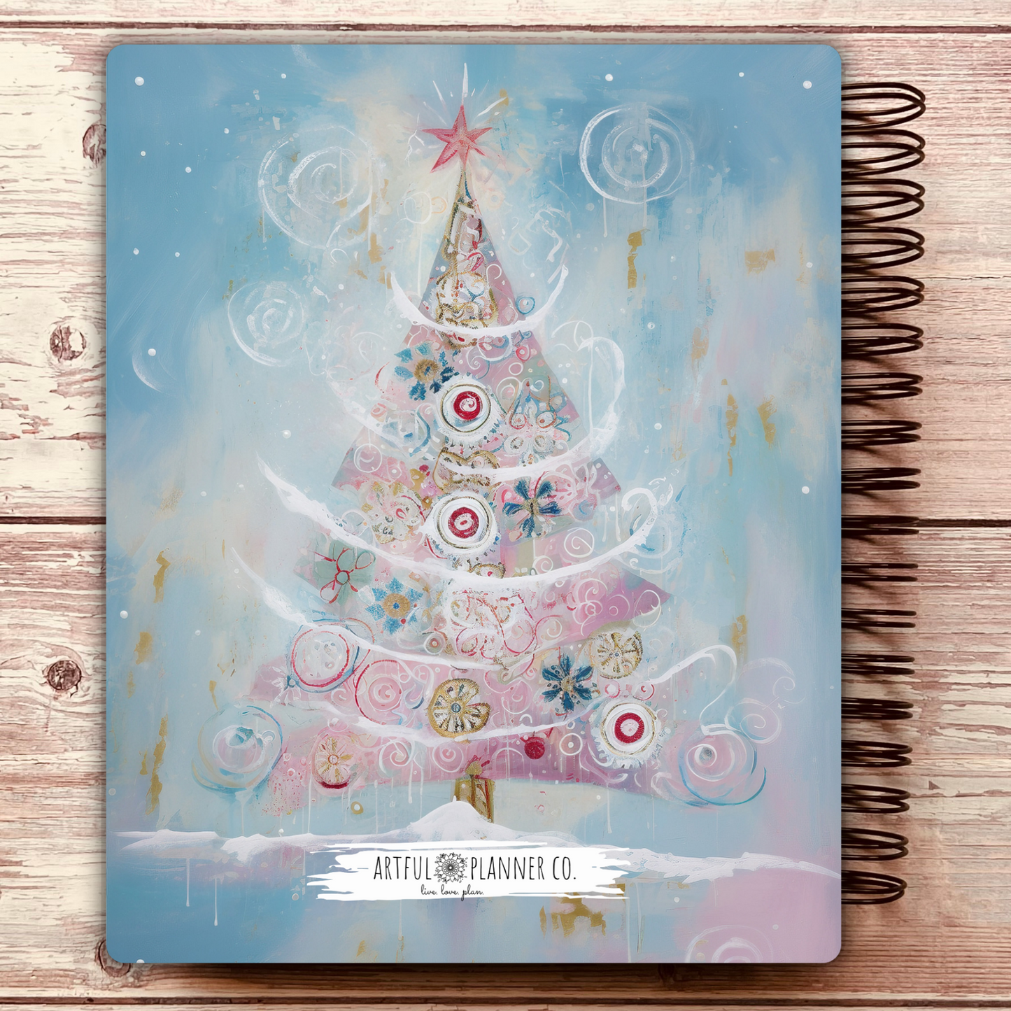 Snowy Penguin Custom Planner