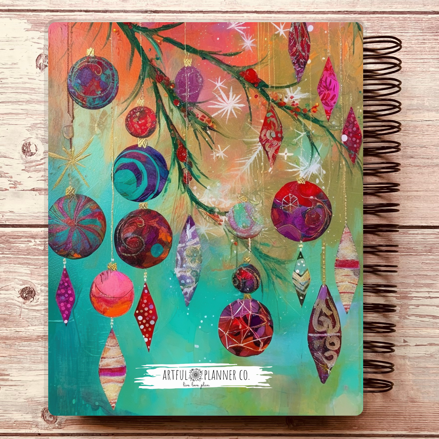 Festive Reindeer Custom Planner
