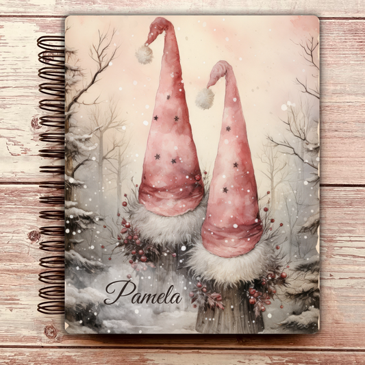 Holiday Gnomes Personal Notebook Journal - Limited Edition