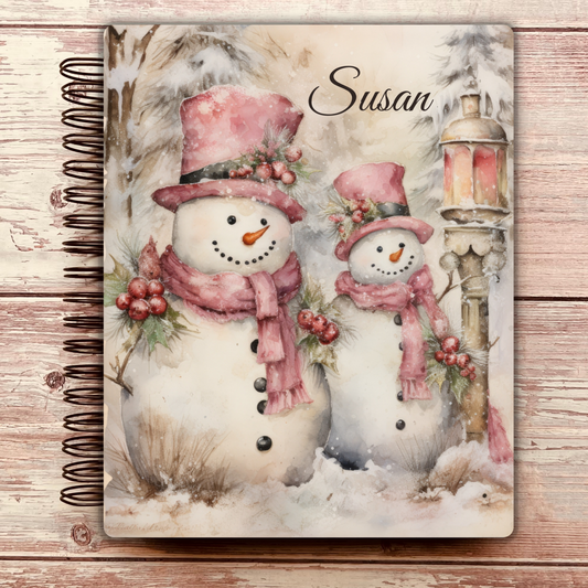 Snowman Lane Personal Notebook Journal - Limited Edition