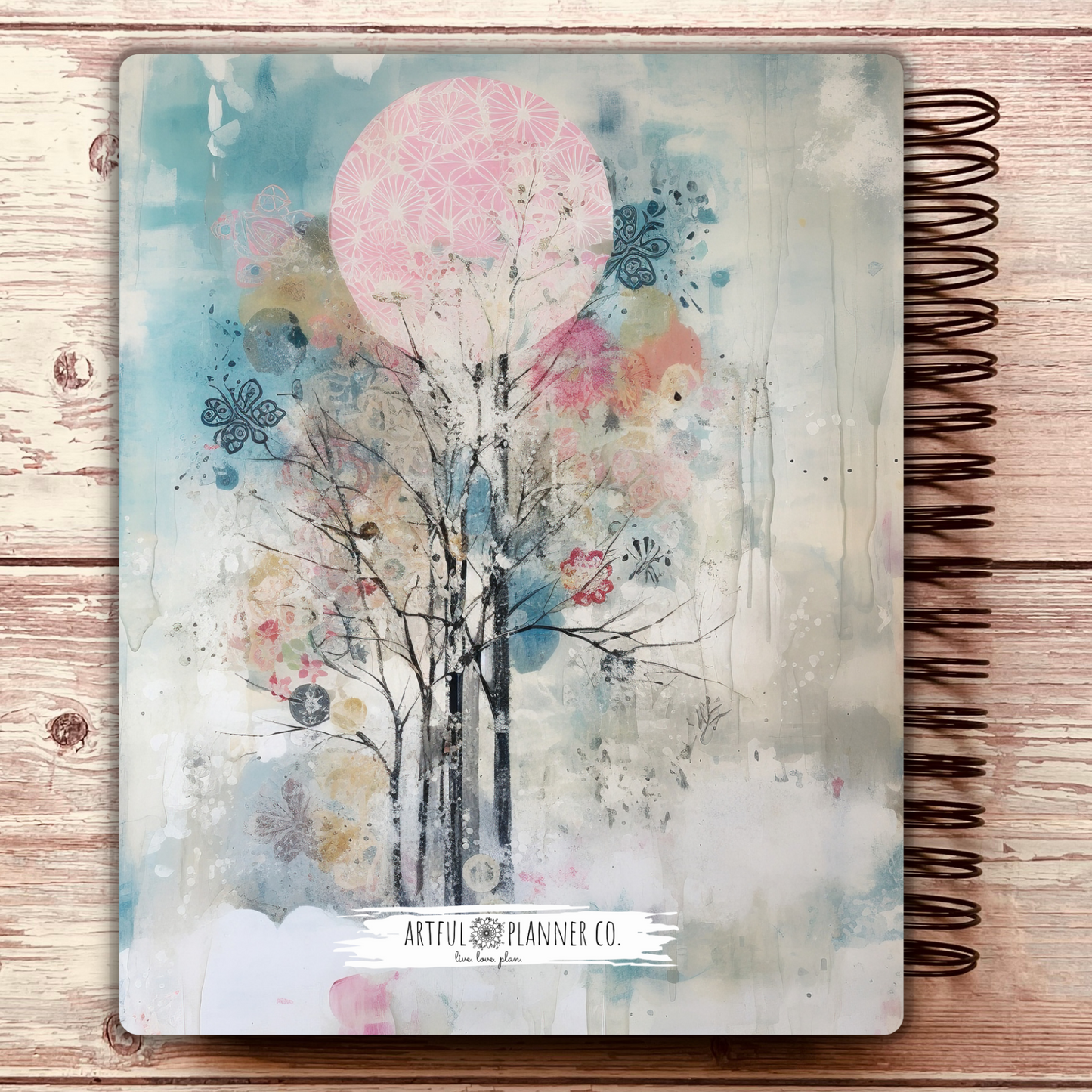Snowy Reindeer Custom Planner