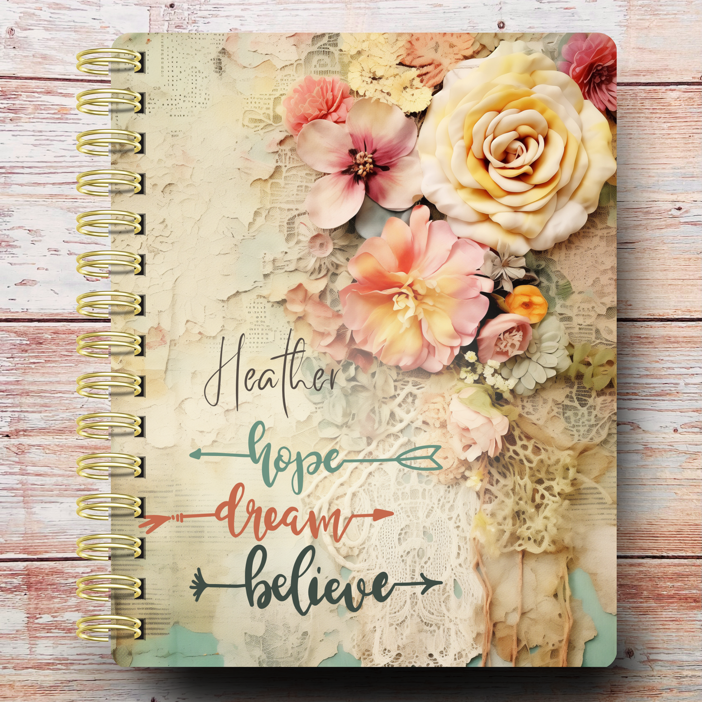 Hope. Dream. Believe. Custom Planner