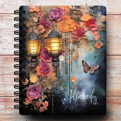 Midnight Blossom Custom Planner