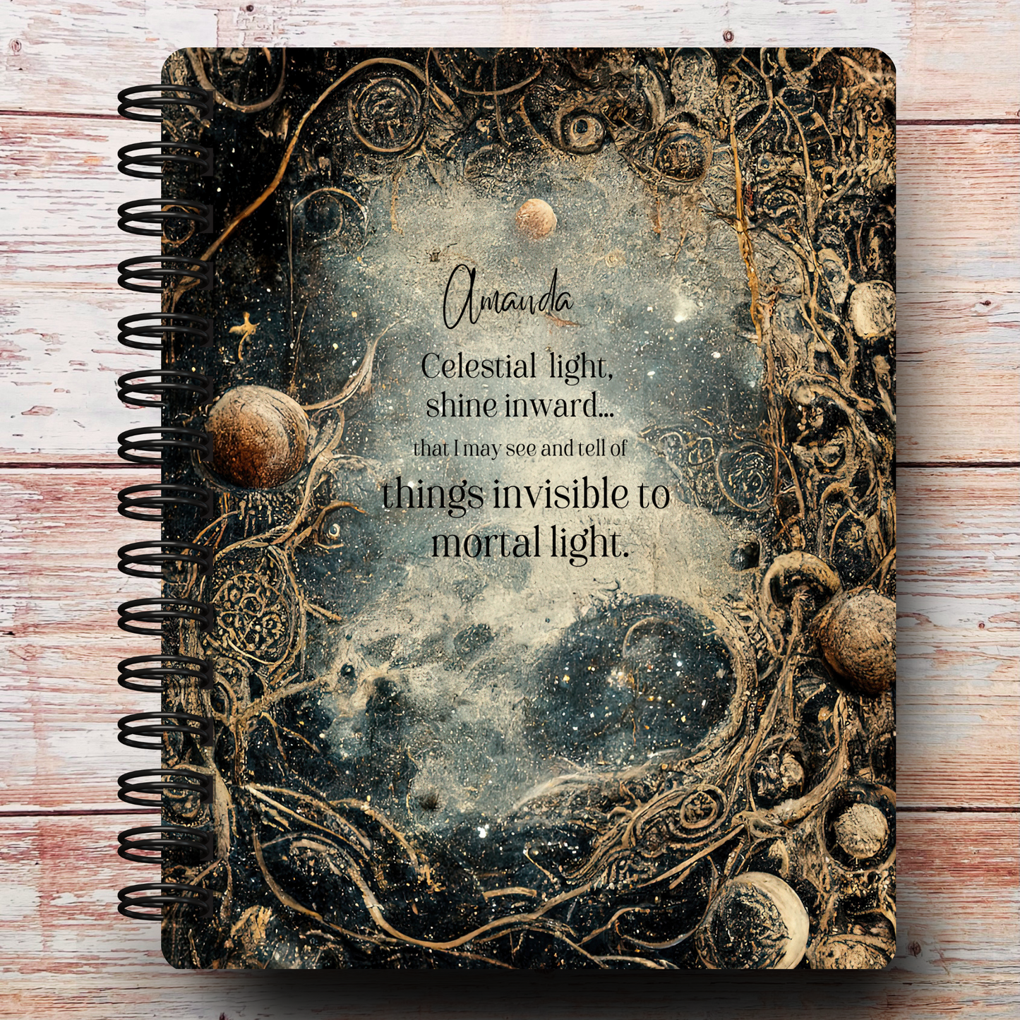 Celestial Light Custom Planner