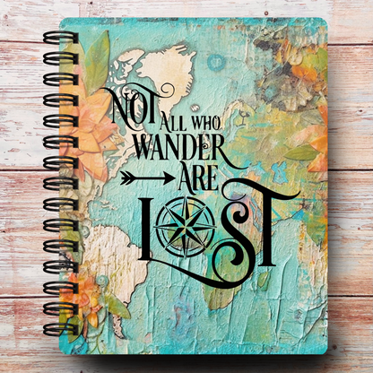 Not All Who Wander Custom Planner