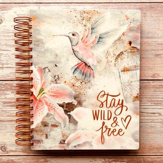 Personalized Stay Wild & Free Planner