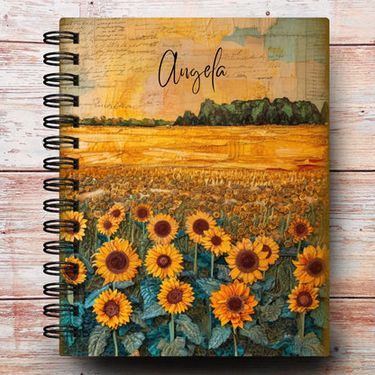 Sunflower Bliss Custom Planner