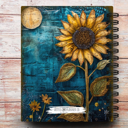 Sunflower Bliss Custom Planner