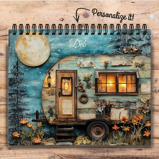 Custom Desktop Wandering Traveler Flip Pad