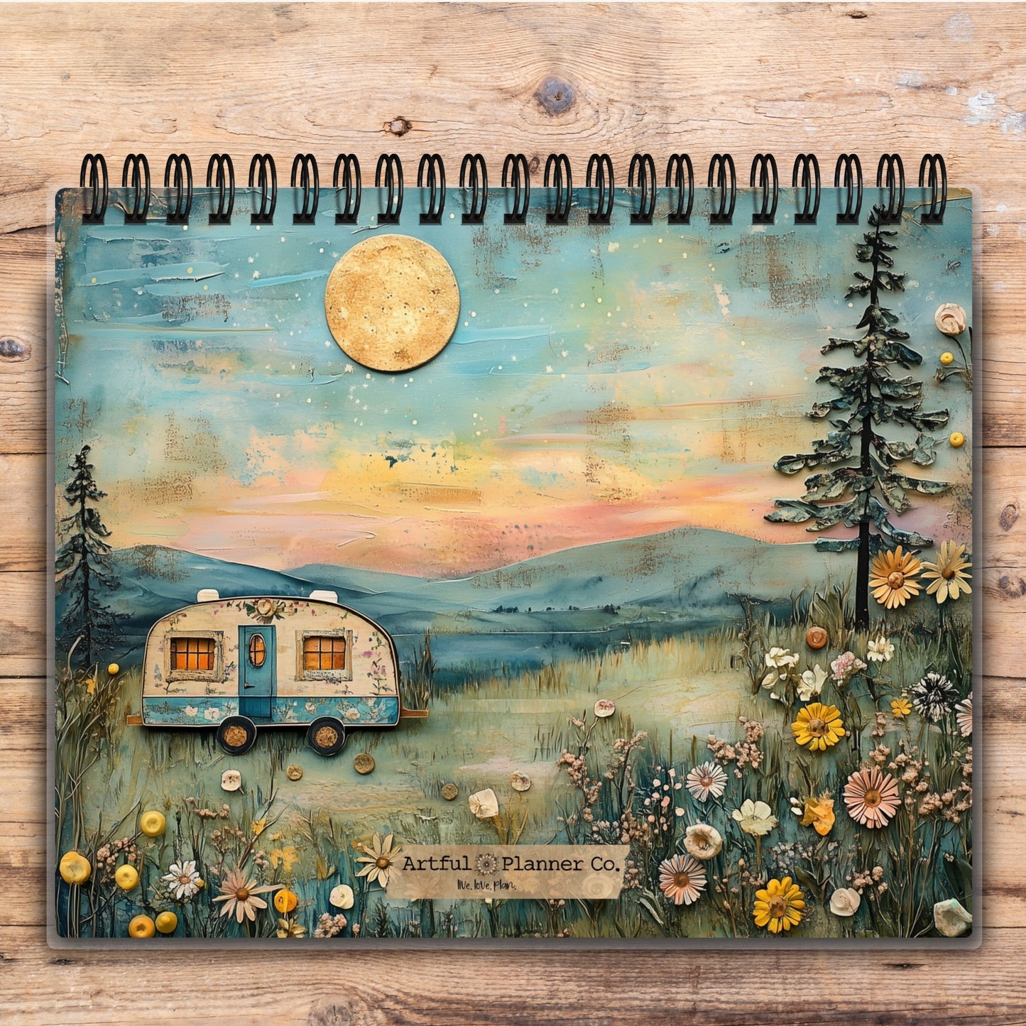 Custom Desktop Wandering Traveler Flip Pad