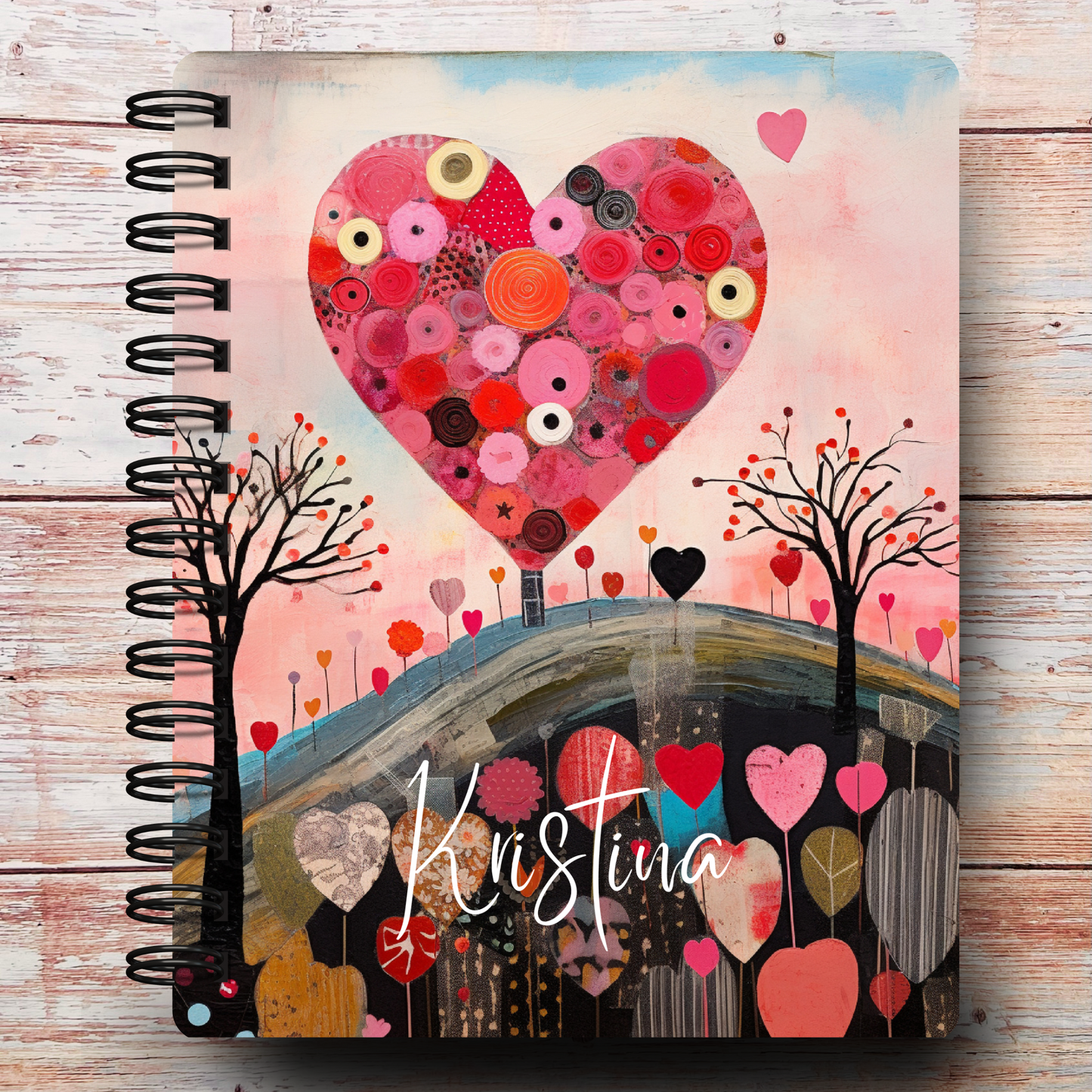 Whimsical Lovescape Custom Planner