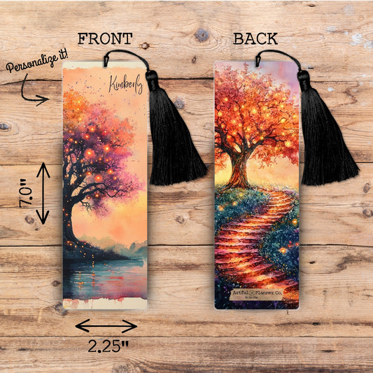 Enchanted Dreaming Tree Personalized Bookmark