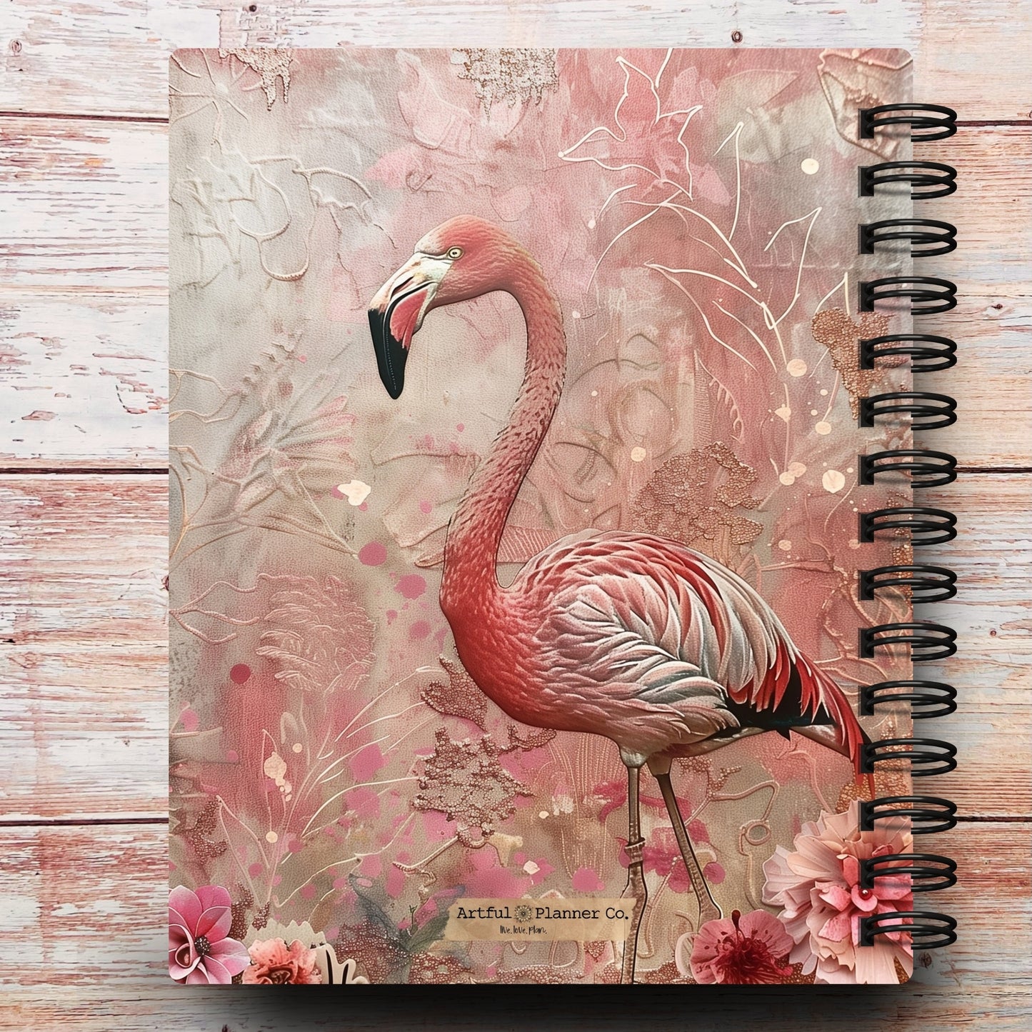 Fabulous Flamingo | All In One Custom Planner (Daily, Weekly & Monthly)