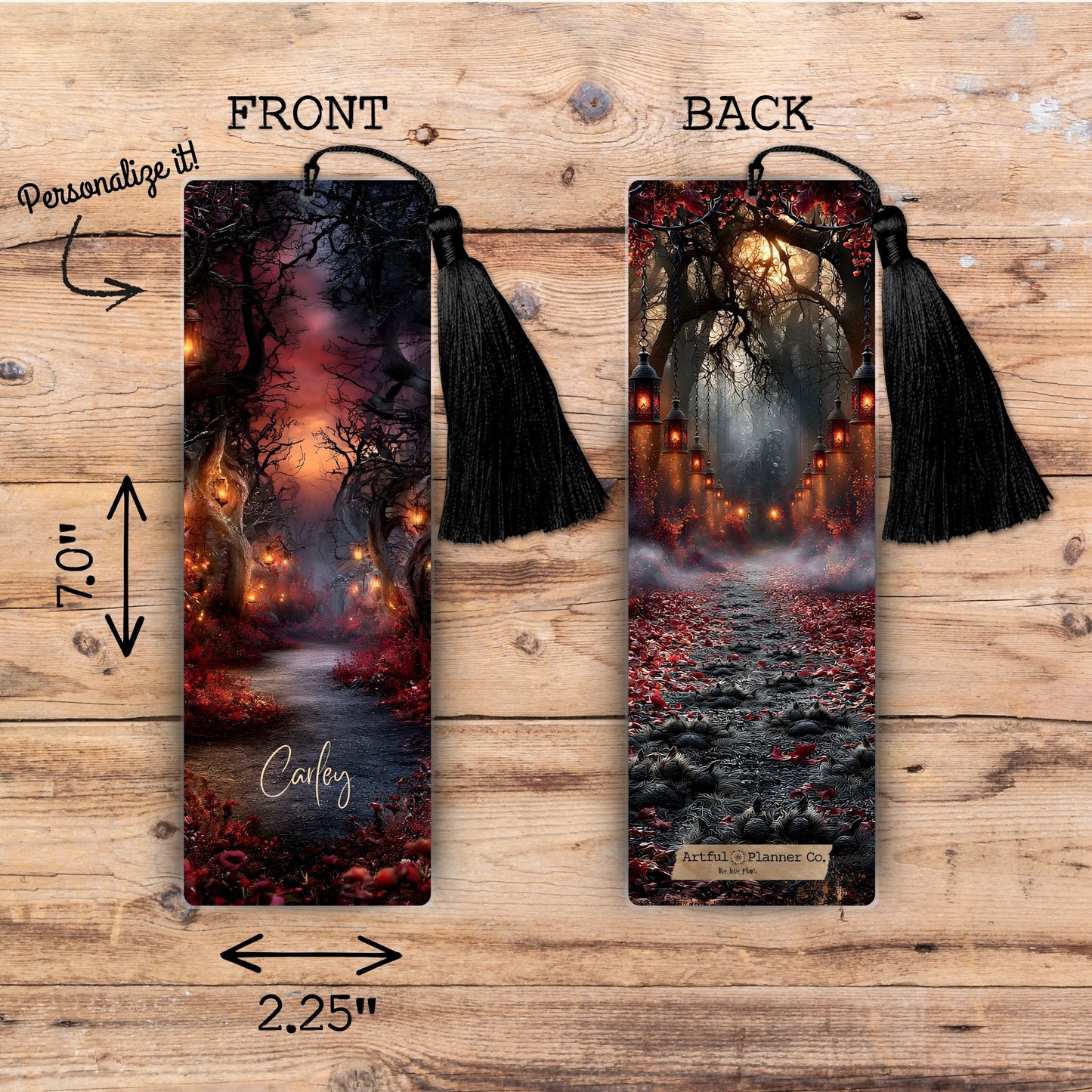 Follow the Path Personalized Bookmark