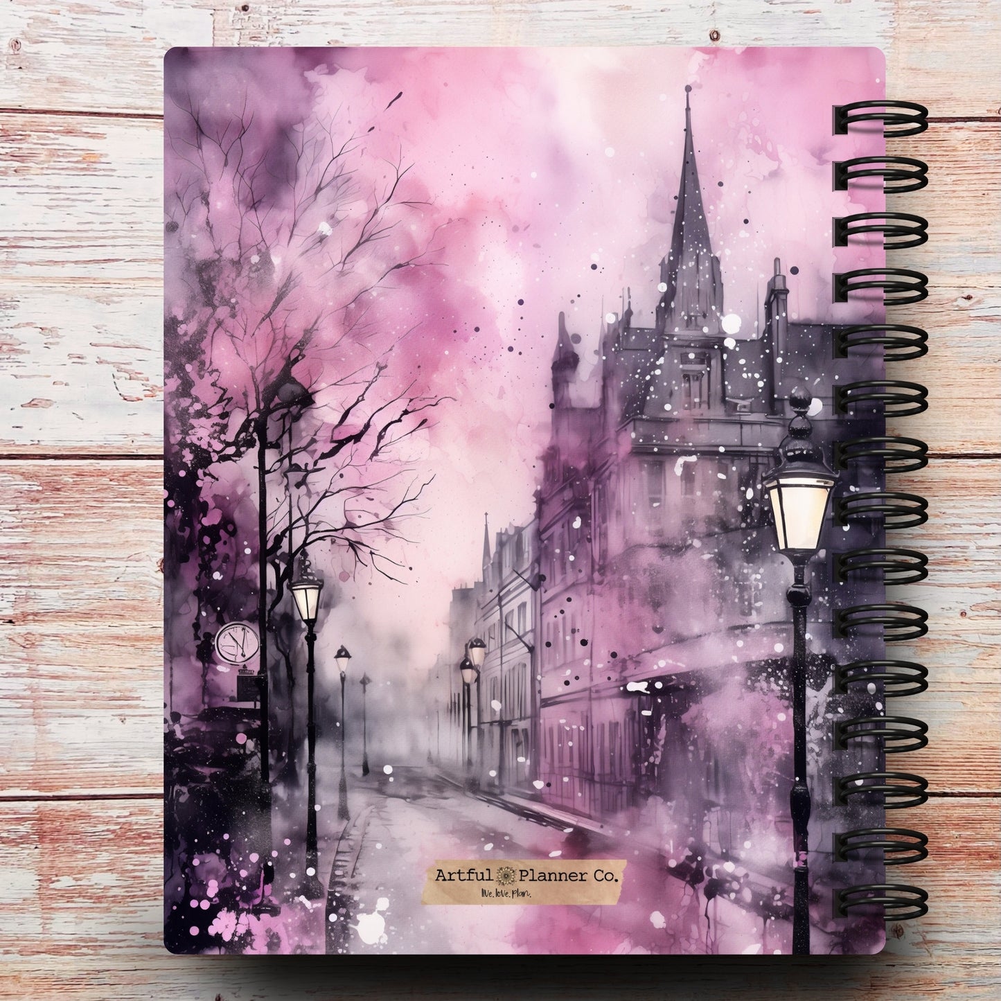 Gothic Cityscape | All In One Custom Planner (Daily, Weekly & Monthly)