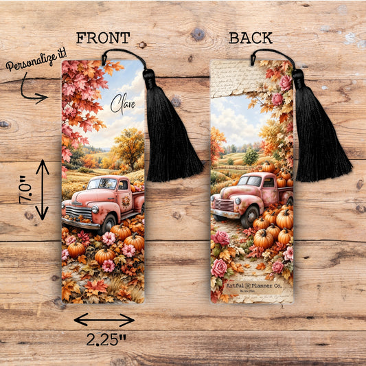 Harvest Road Personalized Bookmark