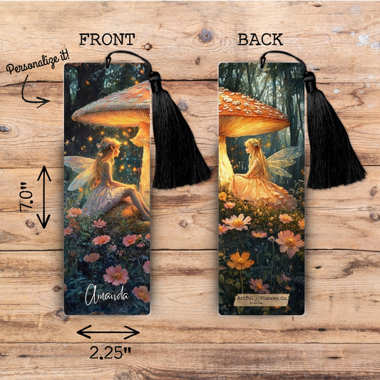 Medieval Secret Garden Personalized Bookmark