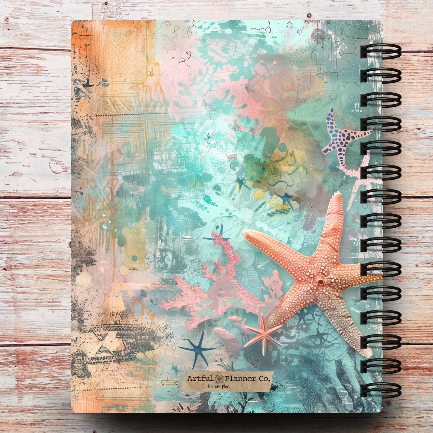 Ocean Whispers | All In One Custom Planner (Daily, Weekly & Monthly)