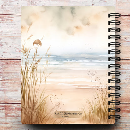 Sea View | All In One Custom Planner (Daily, Weekly & Monthly)