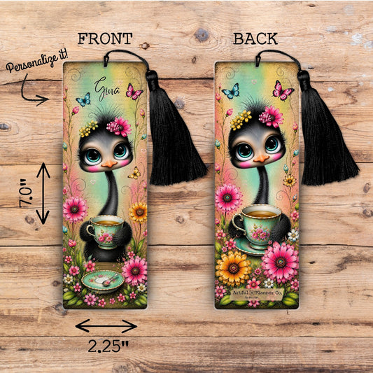 Sweetie Bird Tea Personalized Bookmark