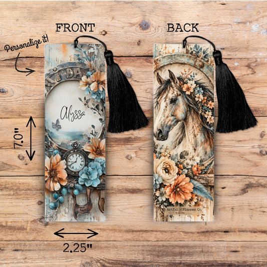 Western Soul Personalized Bookmark