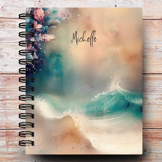 Abstract Beach Custom Planner