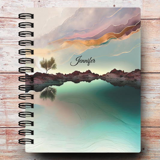Abstract Nature Custom Planner