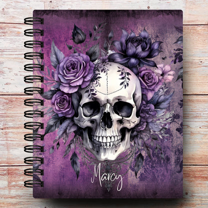 Amethyst Skull Custom Planner
