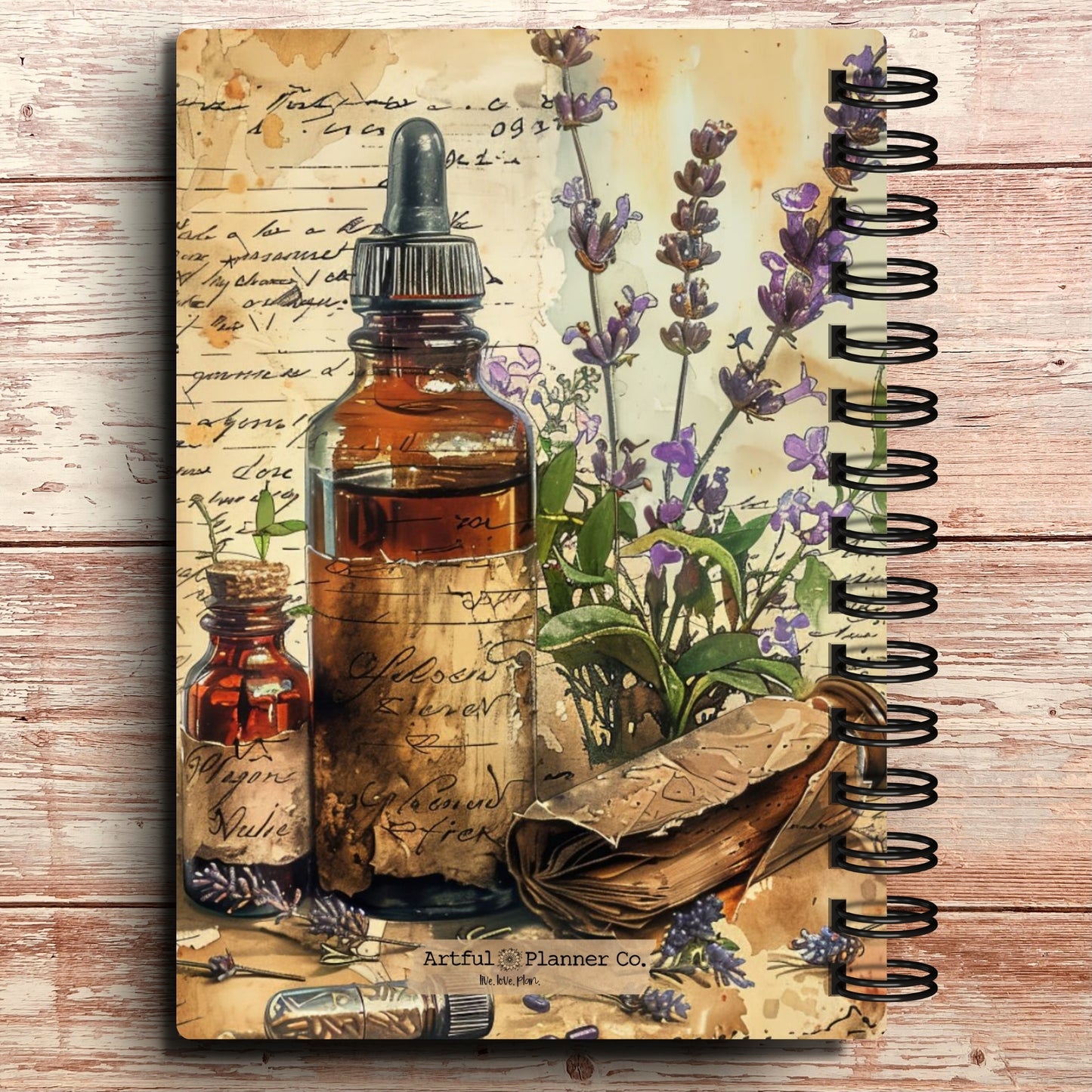 Personalized Password Log Book | Apothecary Herbalist