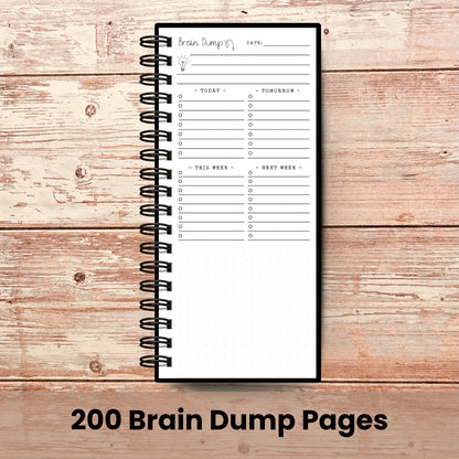 Artful Skinny Custom Notebooks – Choose Your Cover | 4.75" × 9.5"
