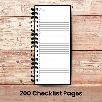Artful Skinny Custom Notebooks – Choose Your Cover | 4.75" × 9.5"