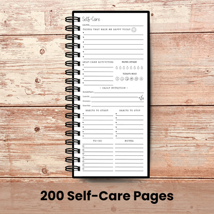 Artful Skinny Custom Notebooks – Choose Your Cover | 4.75" × 9.5"